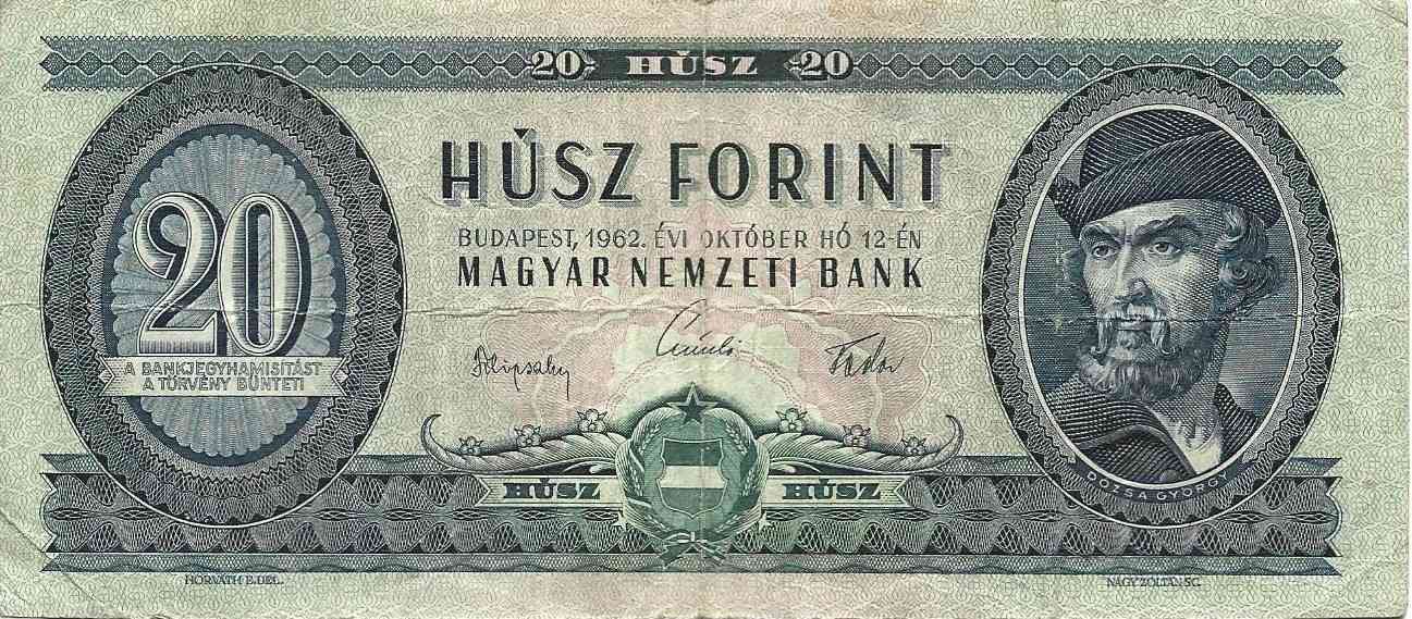 20 forint 1962. 1.