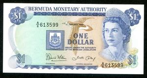 Bermuda 1986 1 Dollar UNC