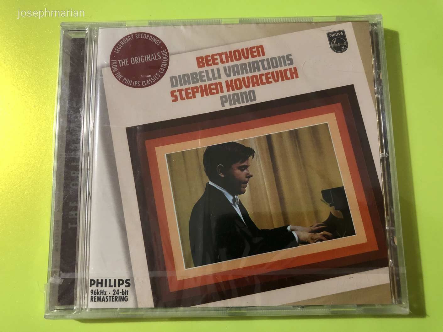 Philips Audio Classical CD: Beethoven Diabelli Variations by Stephen Kovacevich