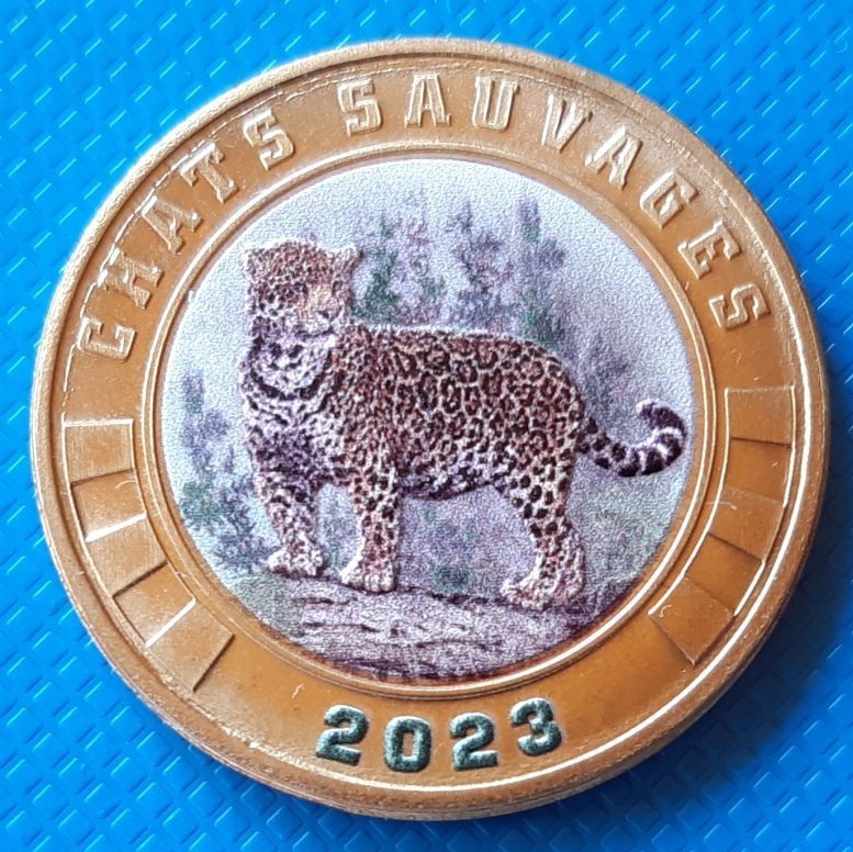 Tromelin Sziget 3 frank 2023 UNC Leopárd