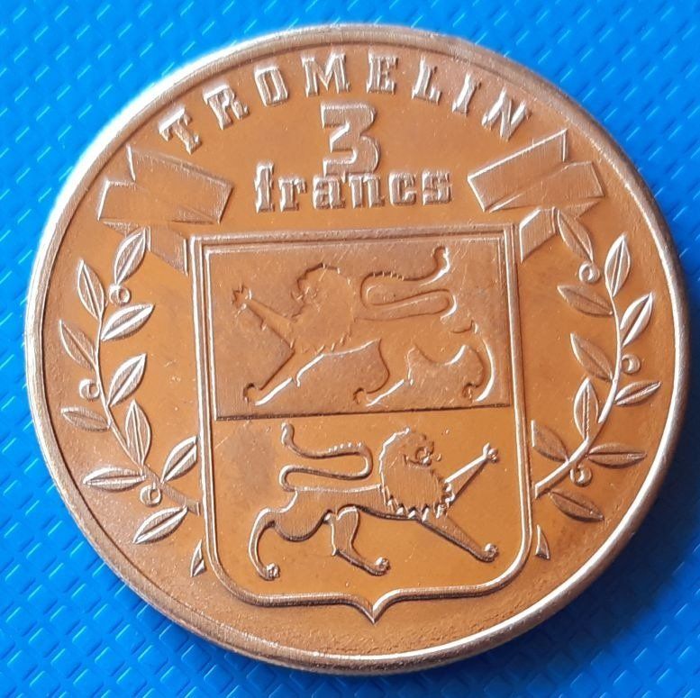 Tromelin Sziget 3 frank 2023 UNC Leopárd
