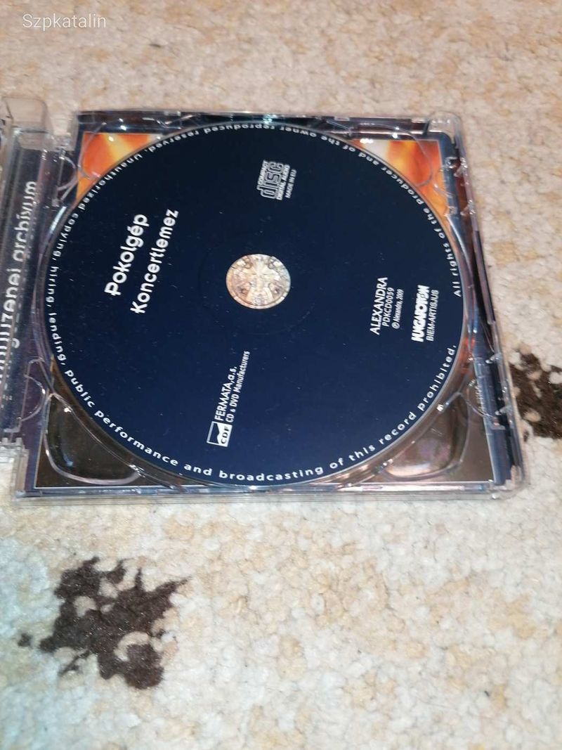 CD - Pokolgép - Koncertlemez