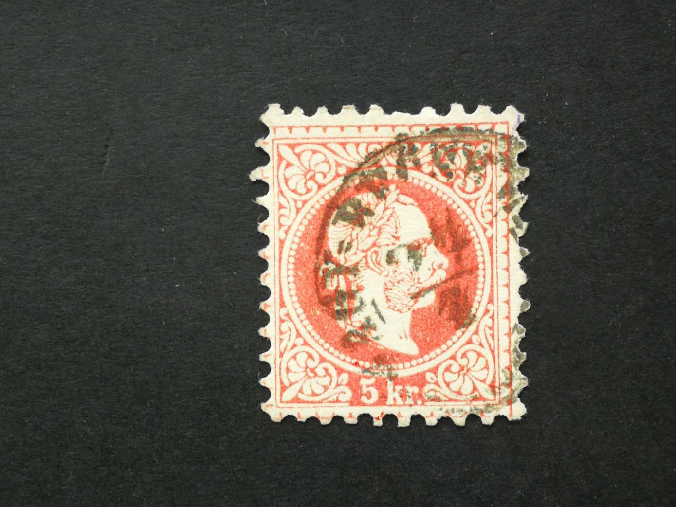 Magyarország 1867 Könyvnyomat 5 kr. Nagy=Becske(rek) Gudlin 80  D