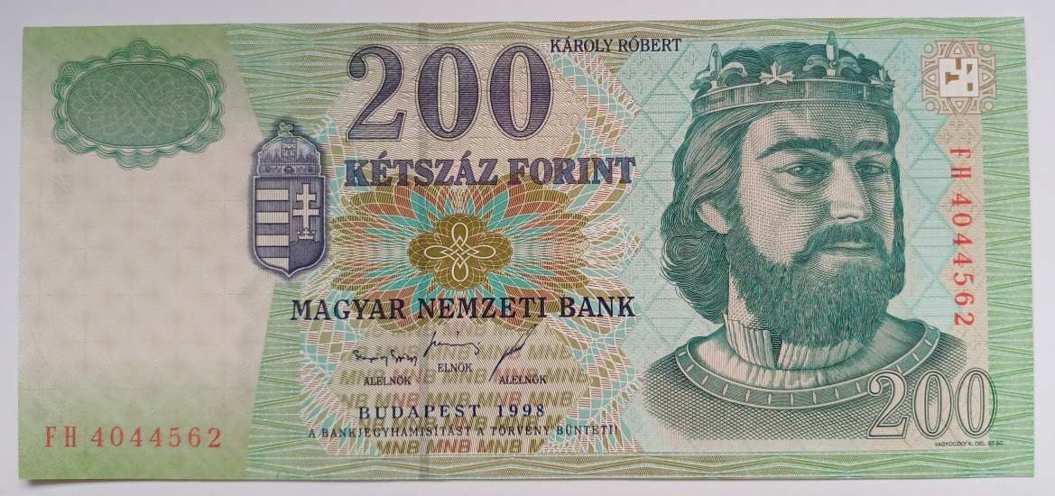 200 forint 1998 FH UNC