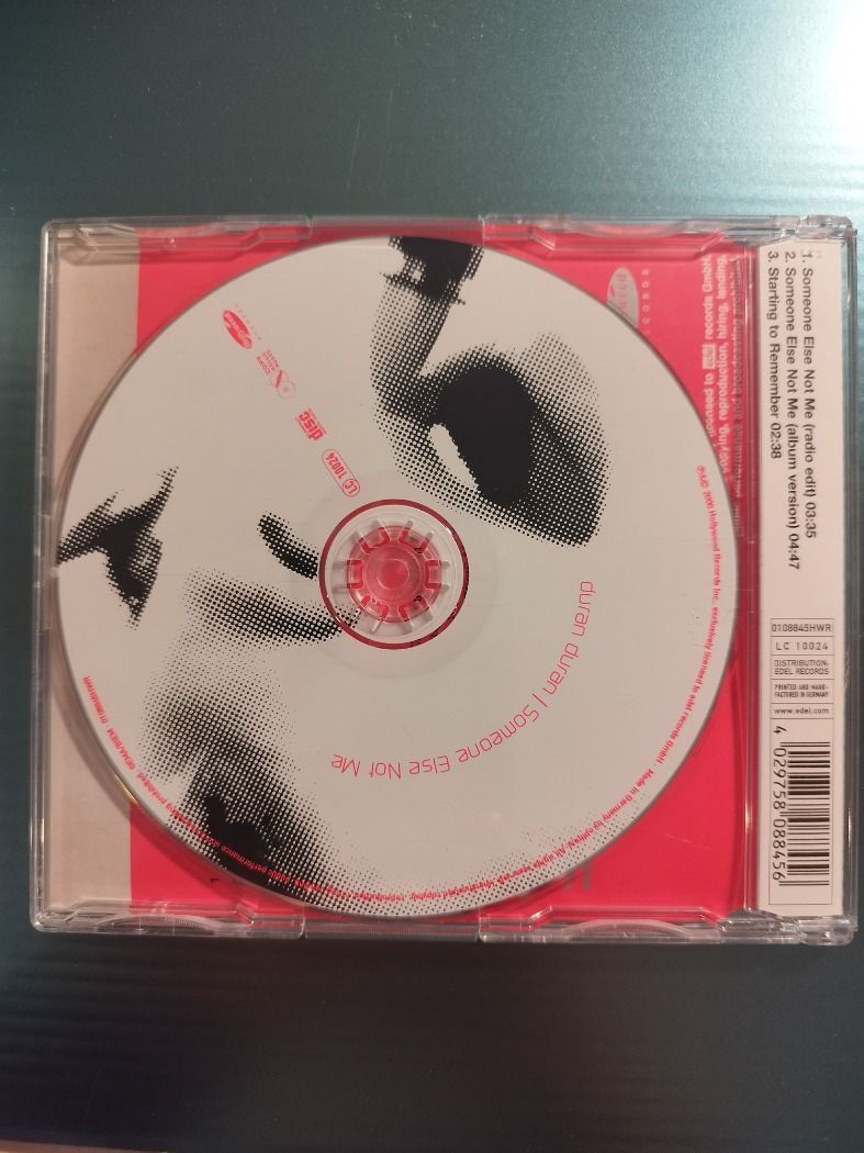 DURAN DURAN: SOMEONE ELSE NOT ME    (SINGLE CD)     (2000)    CD
