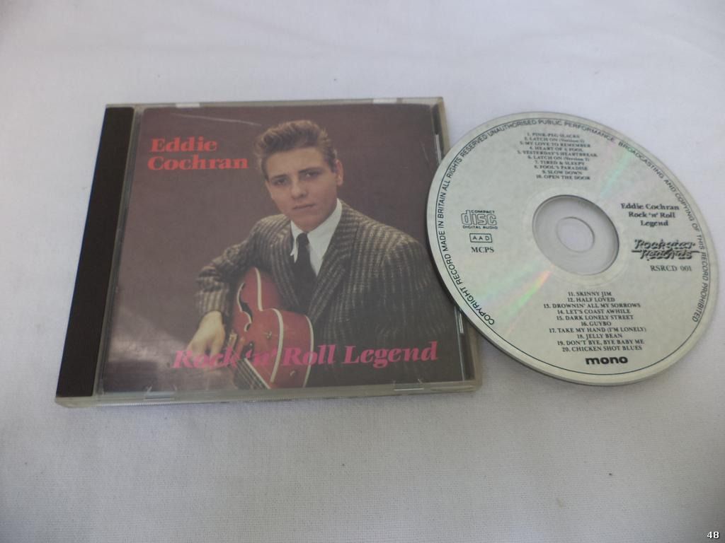 [ABC] EDDIE COCHRAN Rock n Roll Legend CD (2827) - Vatera.hu