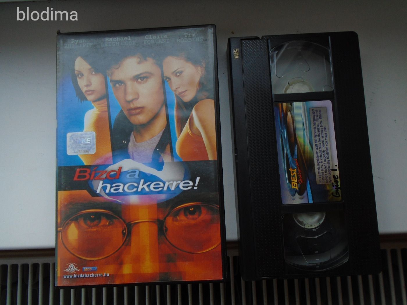 VHS  BÍZD A HACKERRE TIM ROBBINS