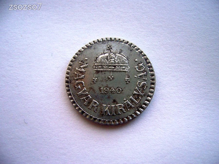 2 Fillér 1940  Vas!