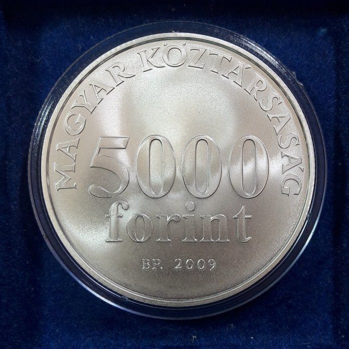 2009 Radnóti 5000 Ft BU UNC + certi