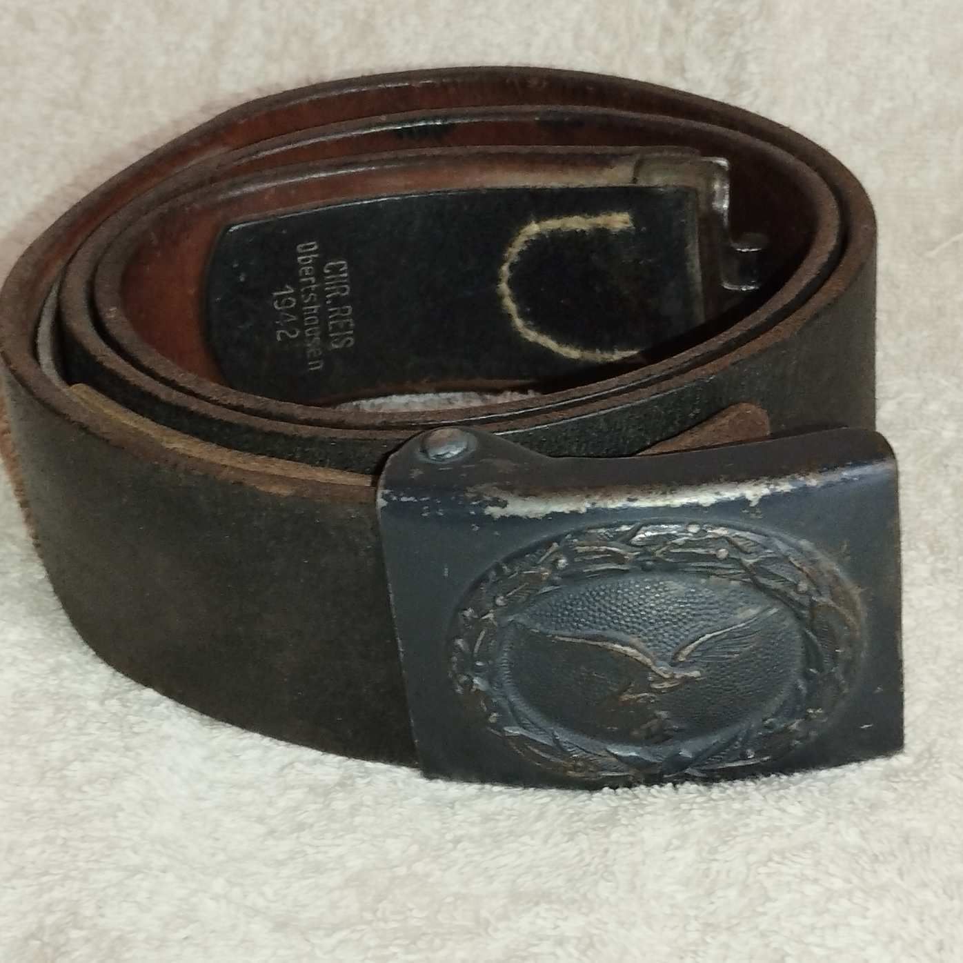 2.vh. Luftwaffe szíj vas csattal