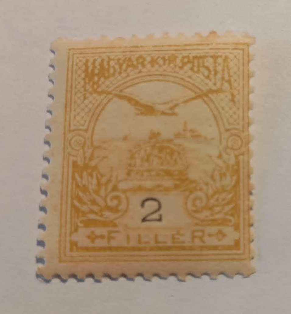 Magyarország 1900 Turul 2 F * falcos D