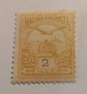 Magyarország 1900 Turul 2 F * falcos D