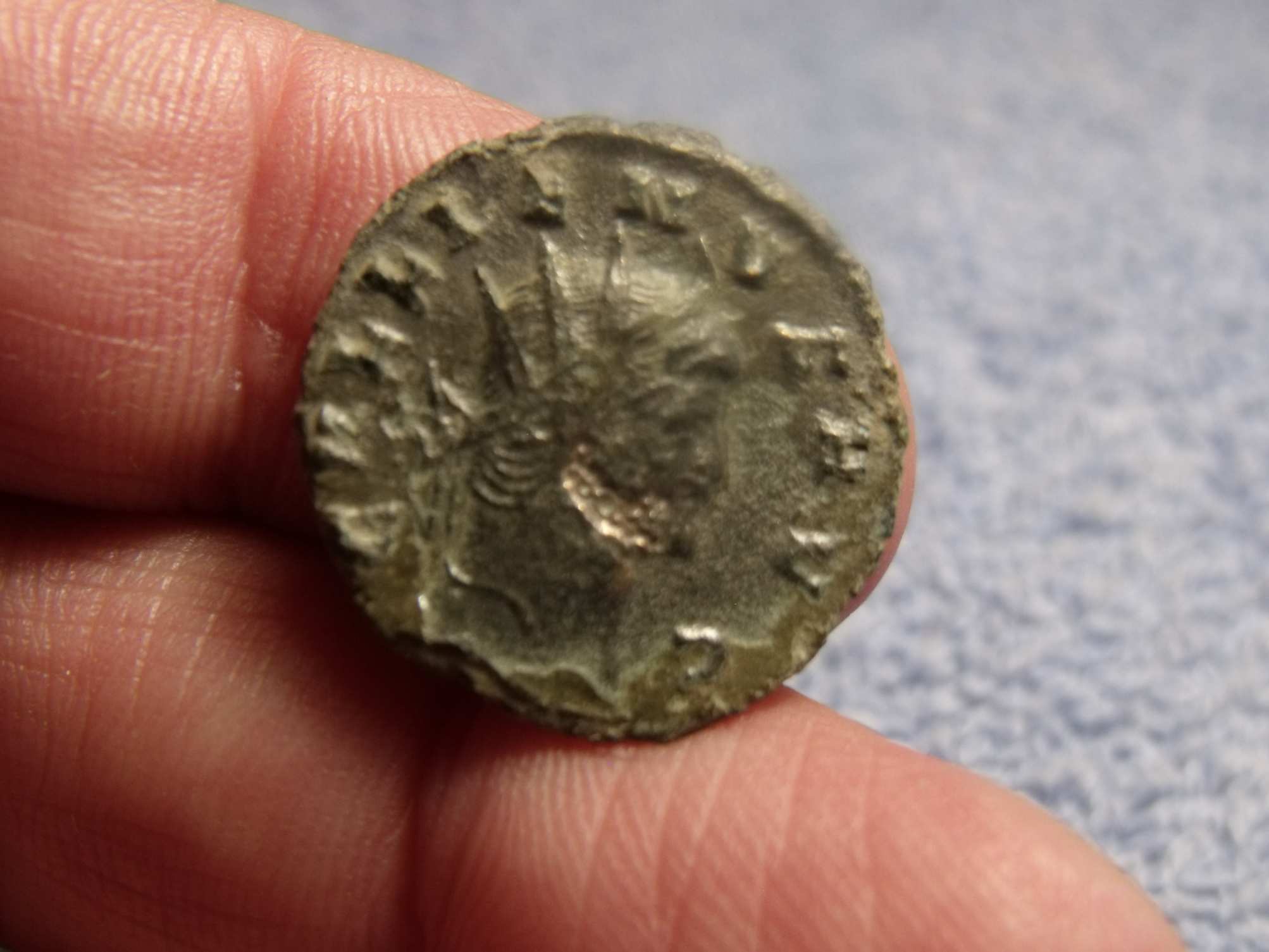 Gallienus antoninian, antoninianus, anto : nagy lapka - bronz