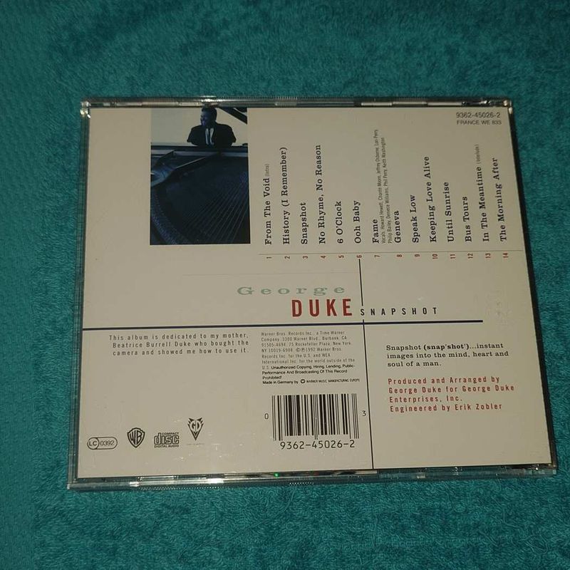 George Duke &ndash; Snapshot CD