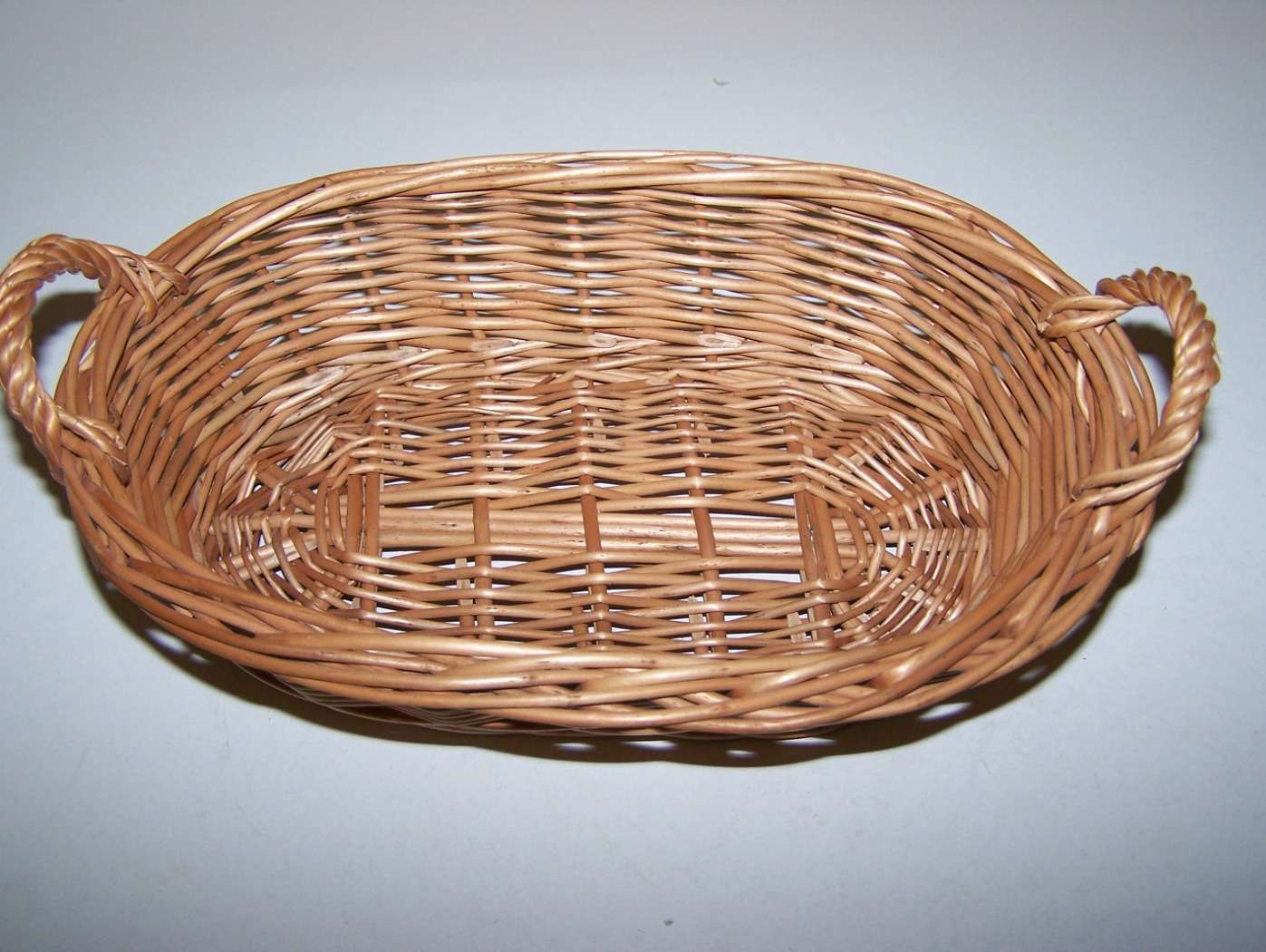 Ovális fonott  kosár