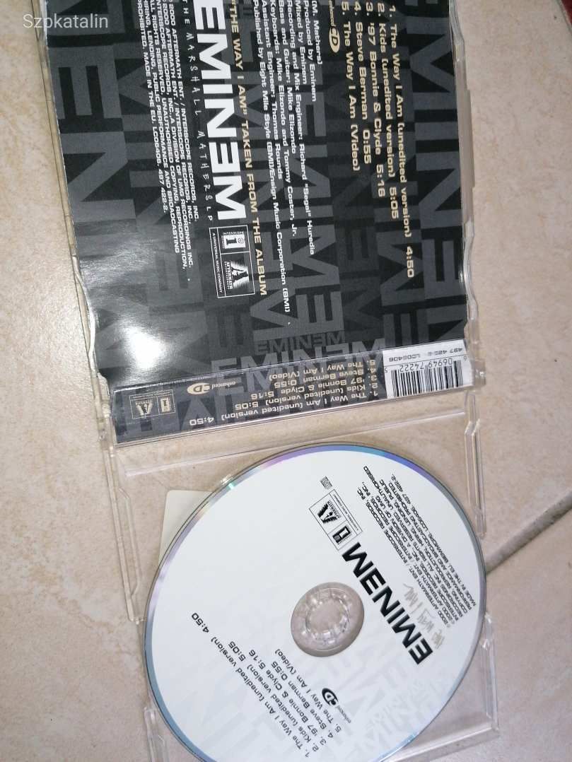 CD - Eminem - The way i am