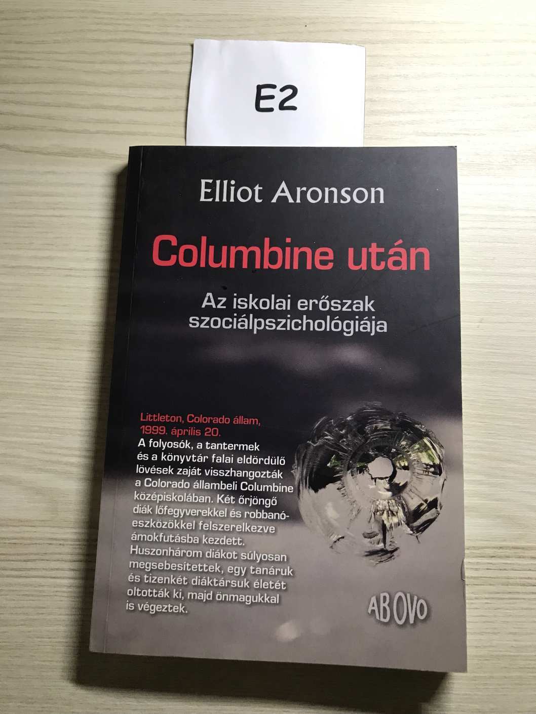 E2 Elliot Aronson - Columbine után