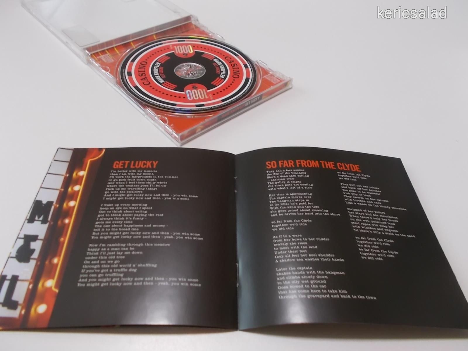 Mark Knopfler: Get lucky cd 2009