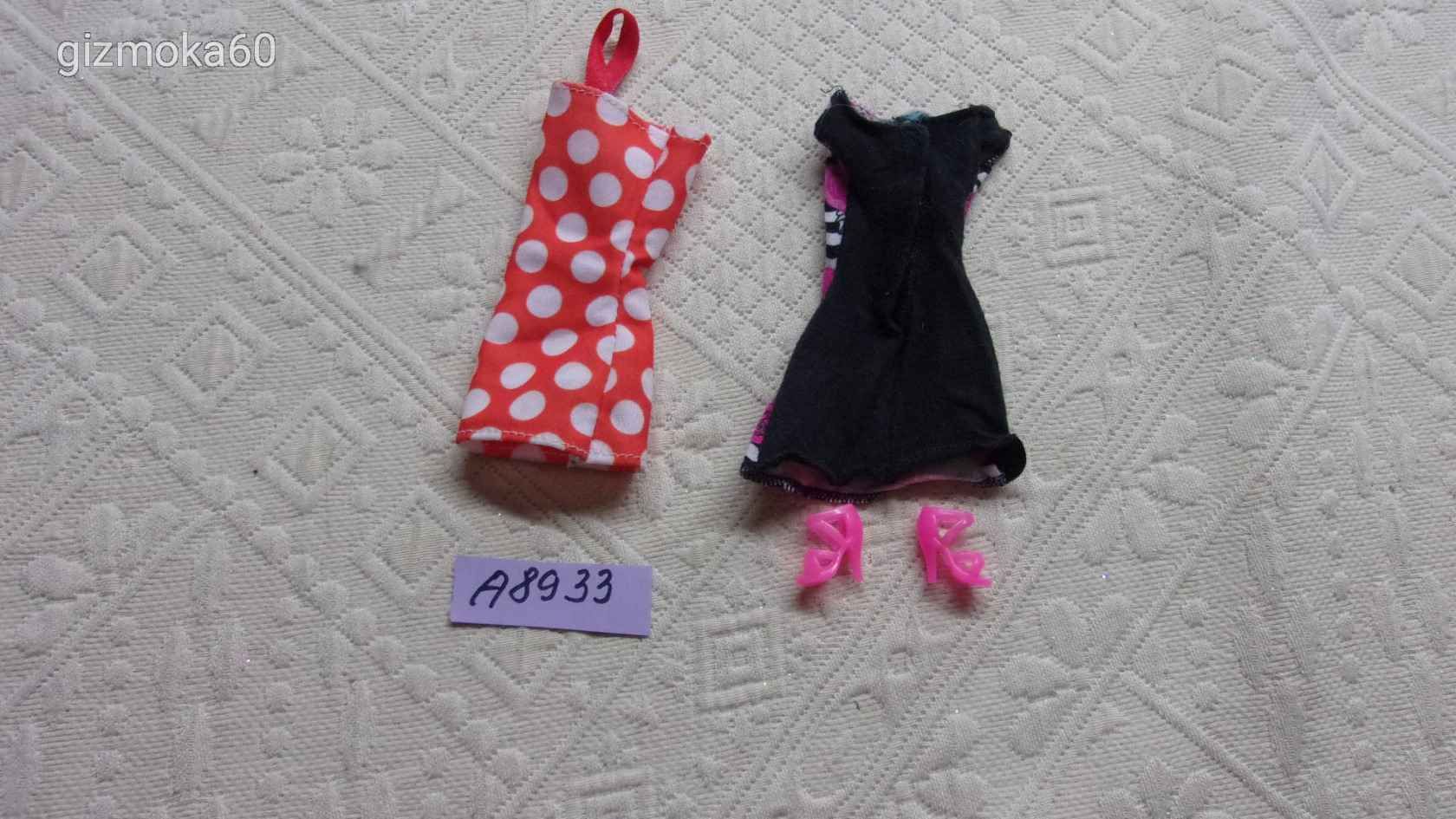 2db Barbie   baba  ruha   +cipő