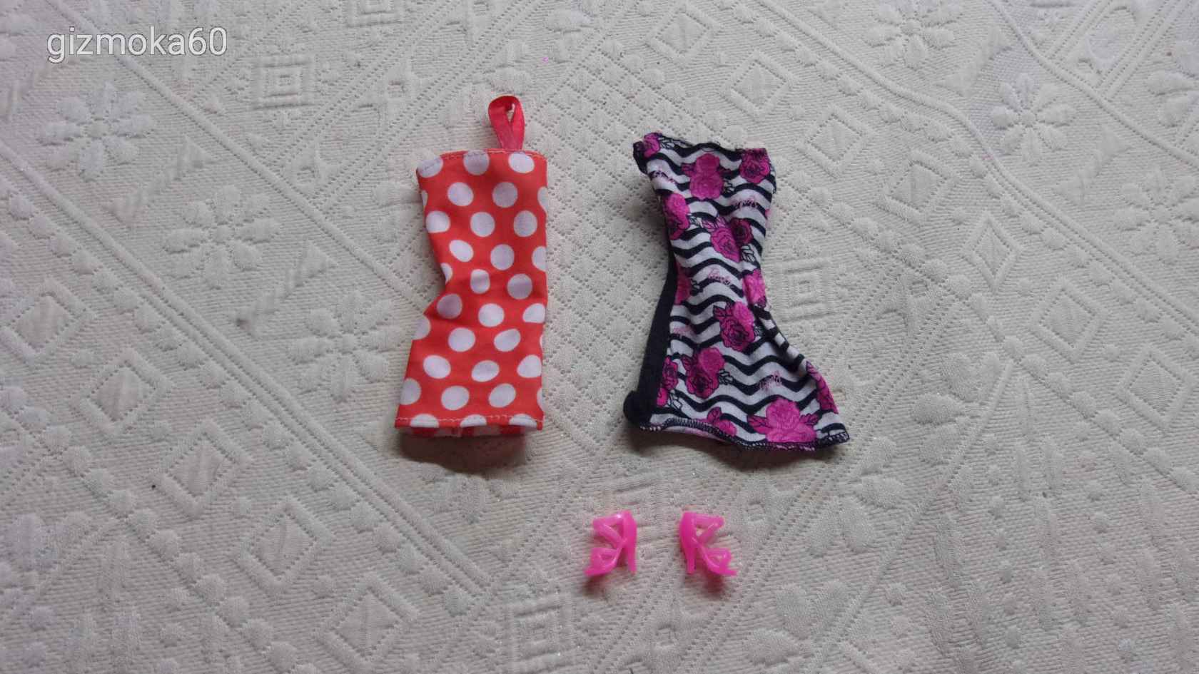 2db Barbie   baba  ruha   +cipő