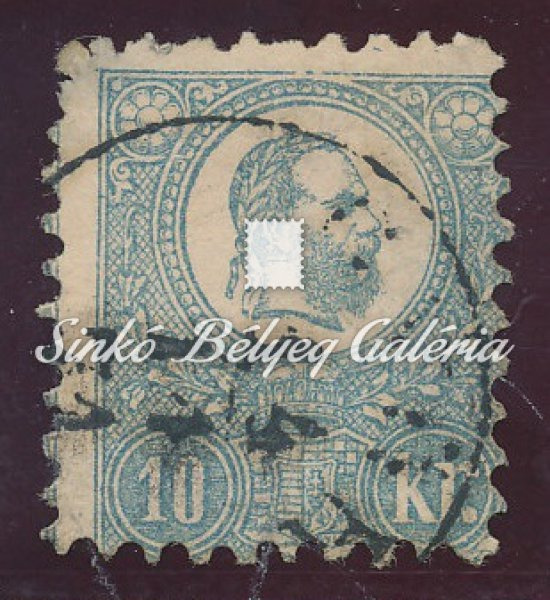 1871. Kőnyomat 10kr.