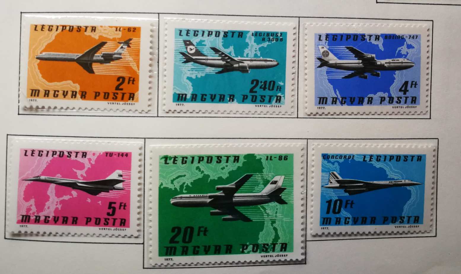 Magyarország 1977 Repülő - Légiposta ** L