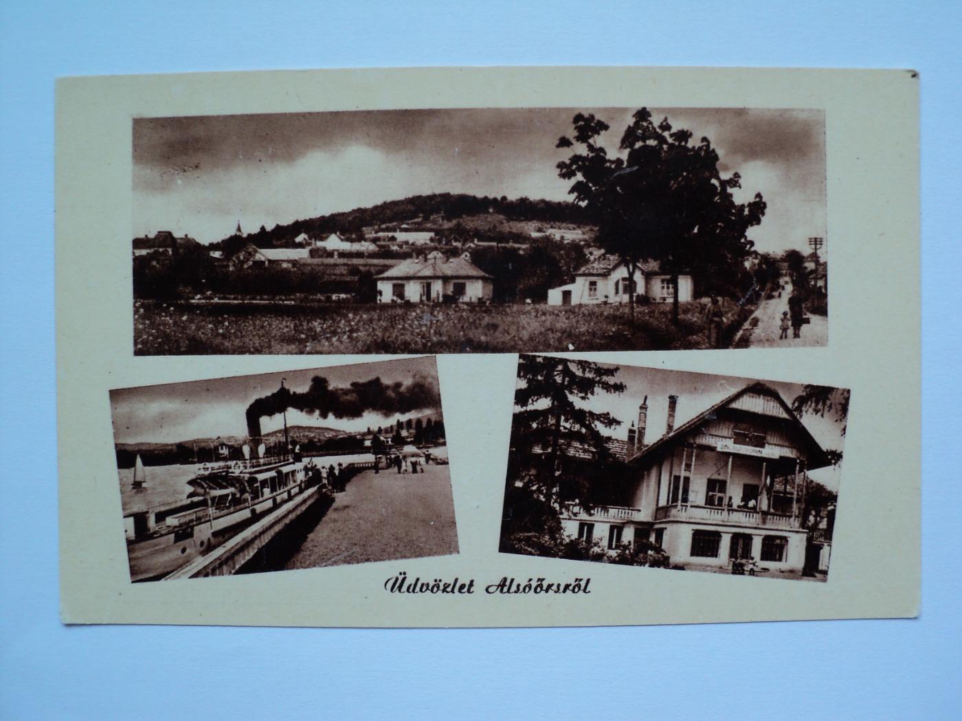 Alsóörs, Üdvözlet, 1955-56.