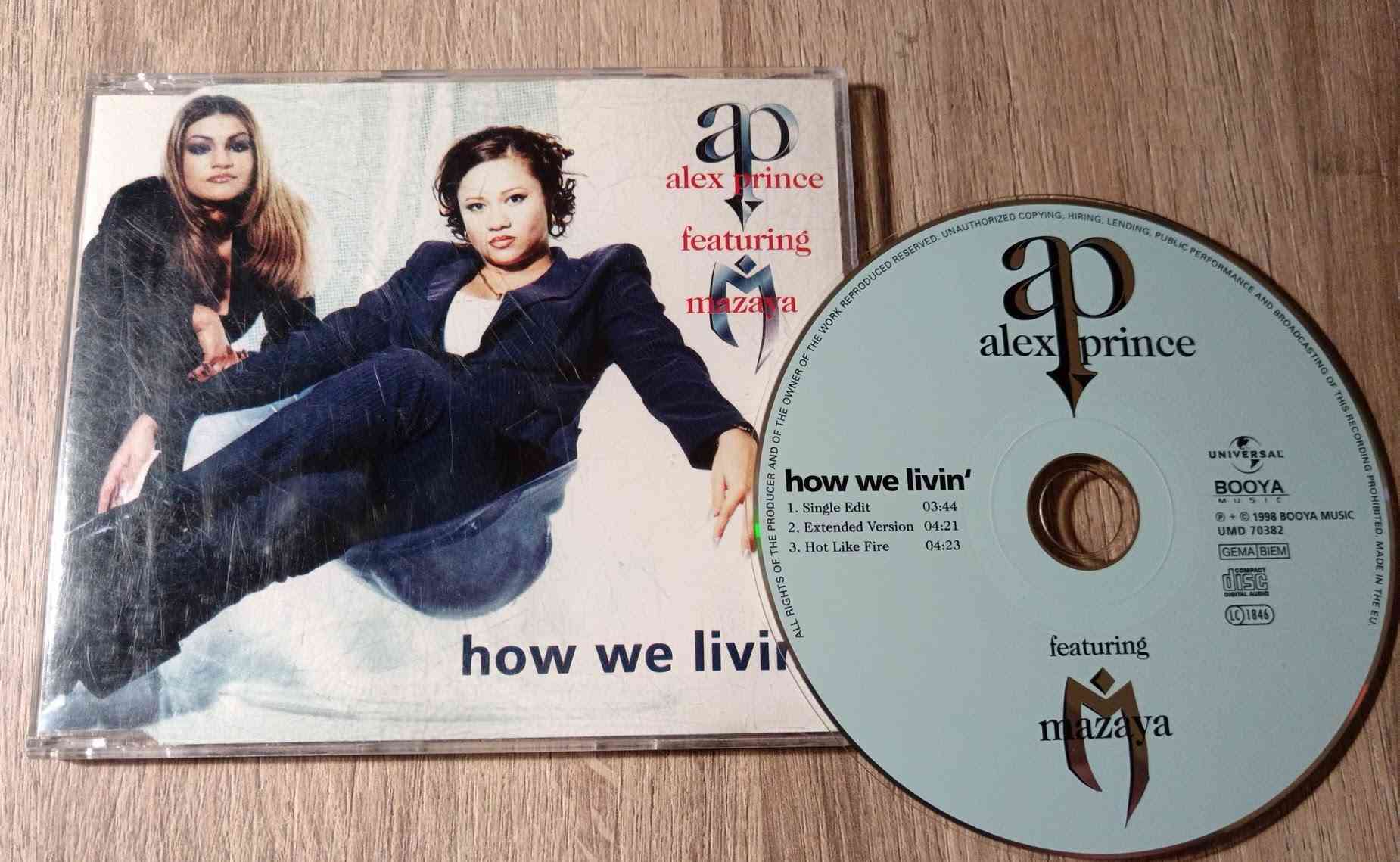 Alex Prince featuring Mazaya maxi CD