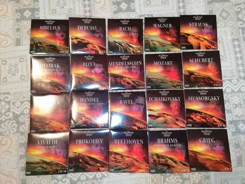 THE MILLENIUM CLASSICAL MASTERS 20CD