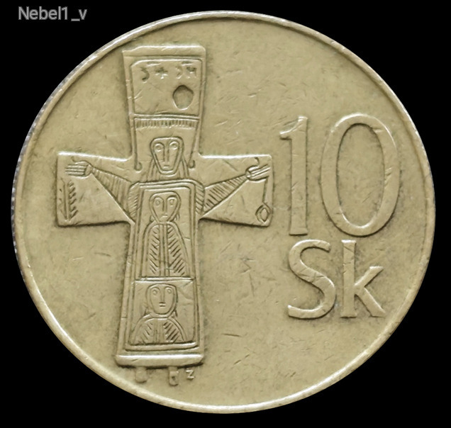 Szlovákia 10 korona 1995