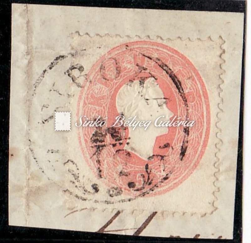 1861. Könyvnyomat dombornyomással / Typography with embossed printing