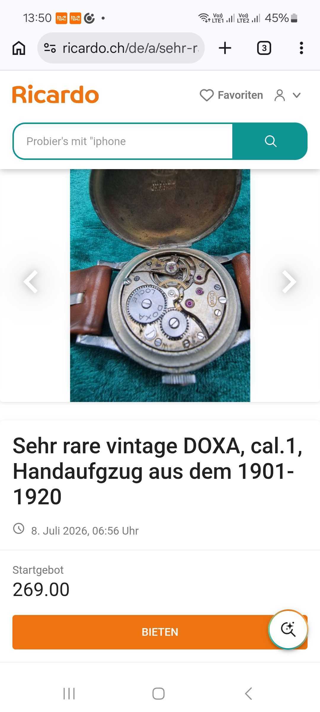 DOXA......Cal.1.........1920