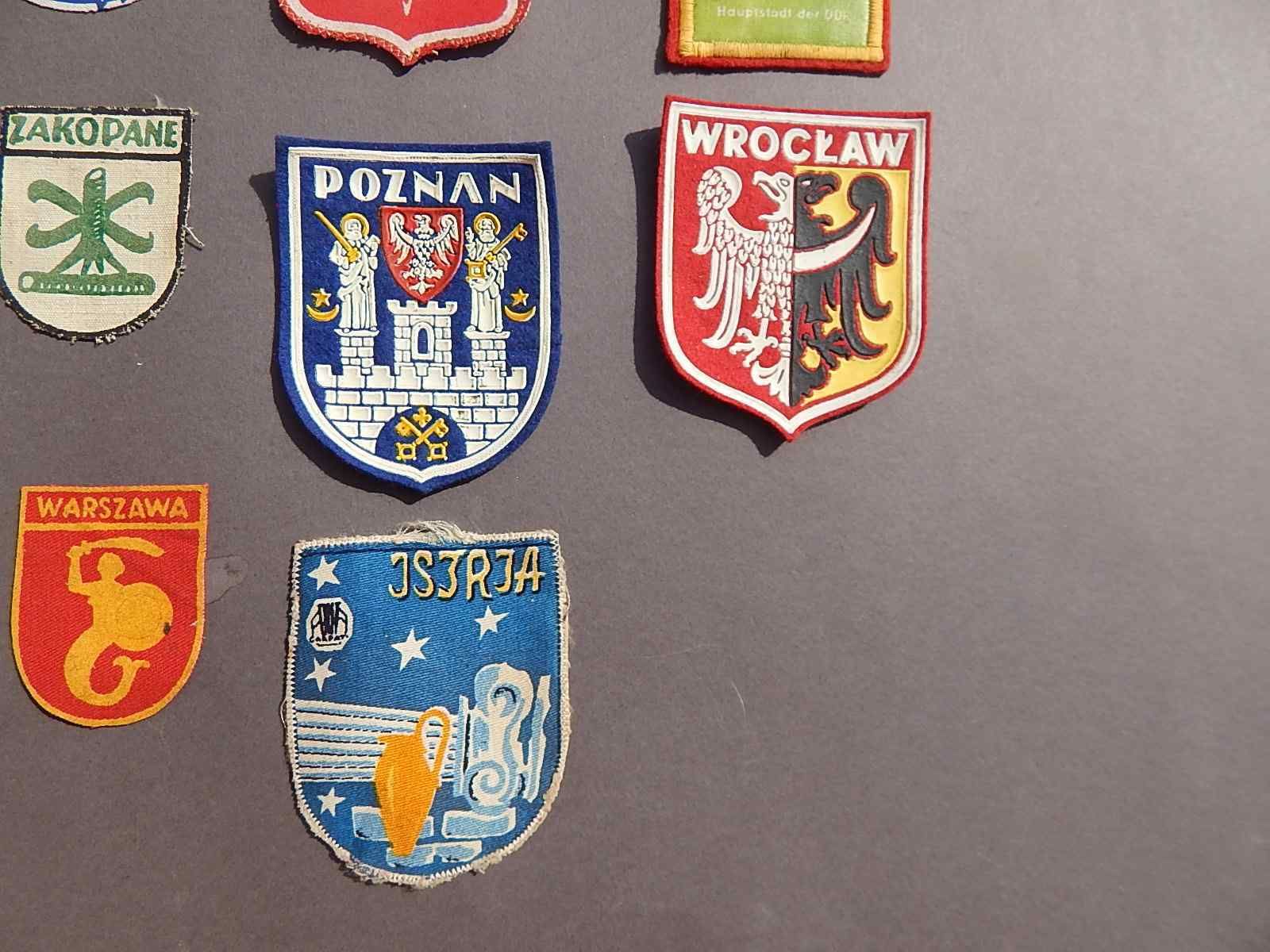 Felvarró,textil jelvény 11.db