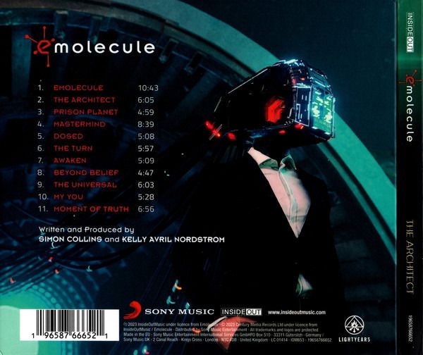 Emolecule - The Architect CD  Új, bontatlan