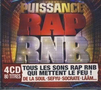 Puissance RAP RNB (4CD-SET)