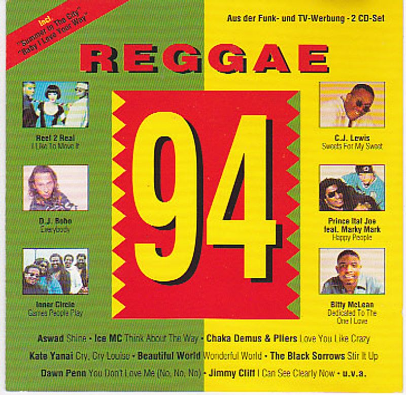 Reggae 94 - válogatás 2xCD