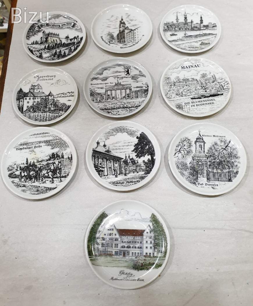 Német porcelán tálkák