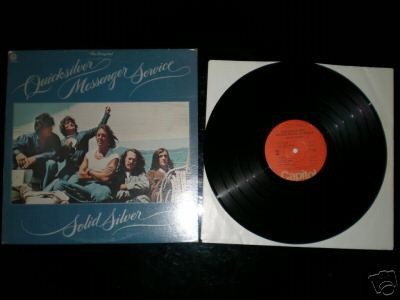 Quicksilver Messenger Service - Solid Silver USA LP 1975 M-