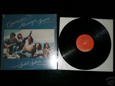 Quicksilver Messenger Service - Solid Silver USA LP 1975 M-