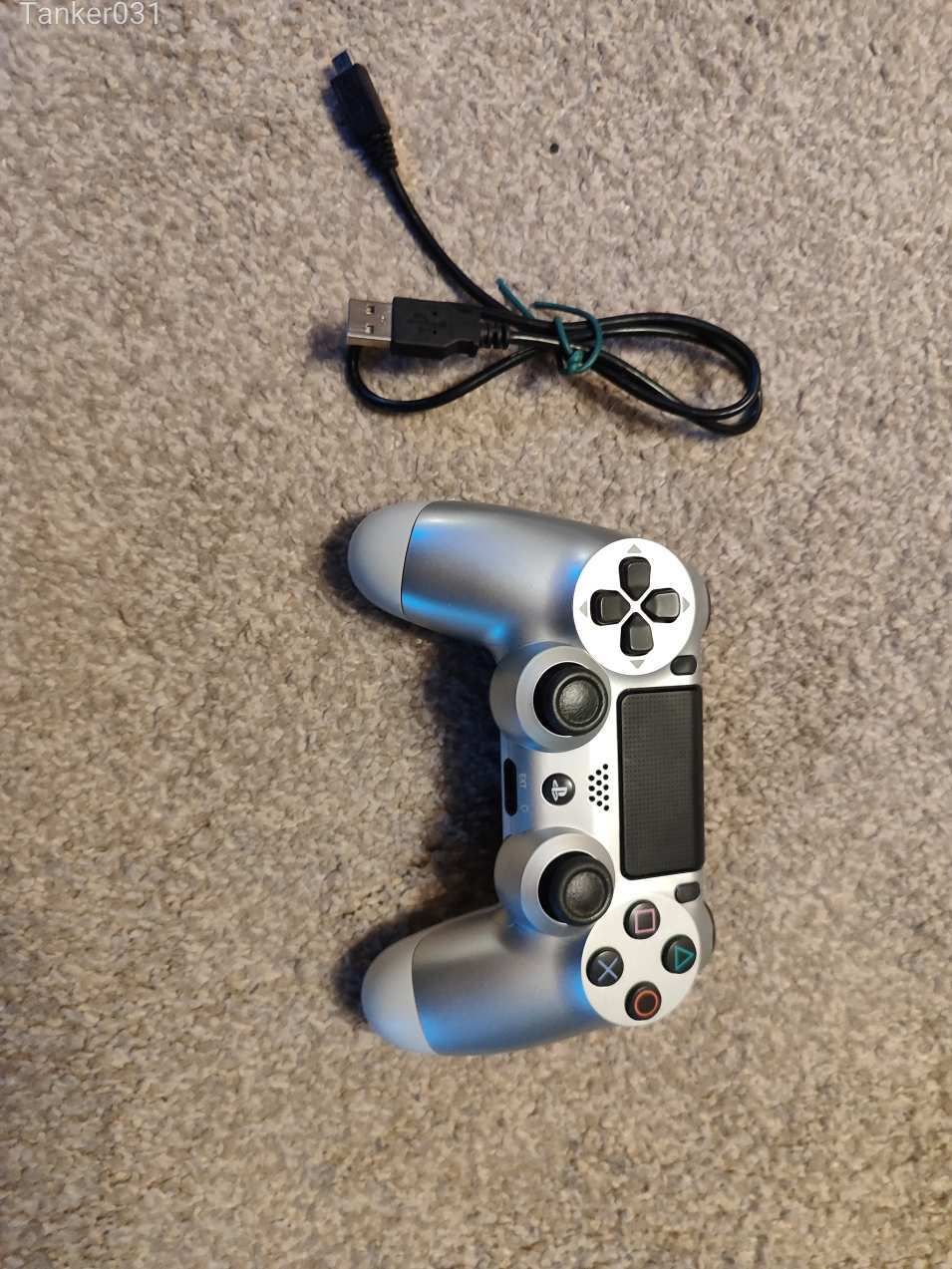 Ps4, Playstation 4  ezüst fehér kontroller