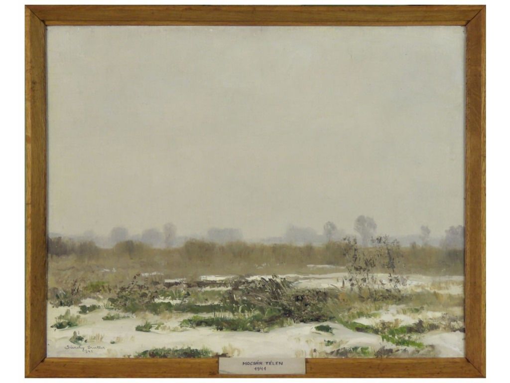 Sárdy Brutus : "Mocsár télen" 1941