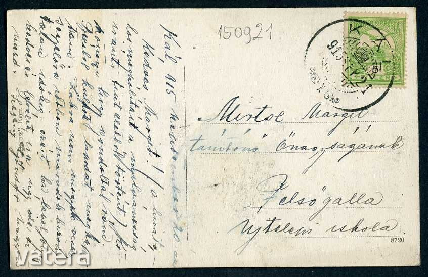 Kál, utcakép. 1915.