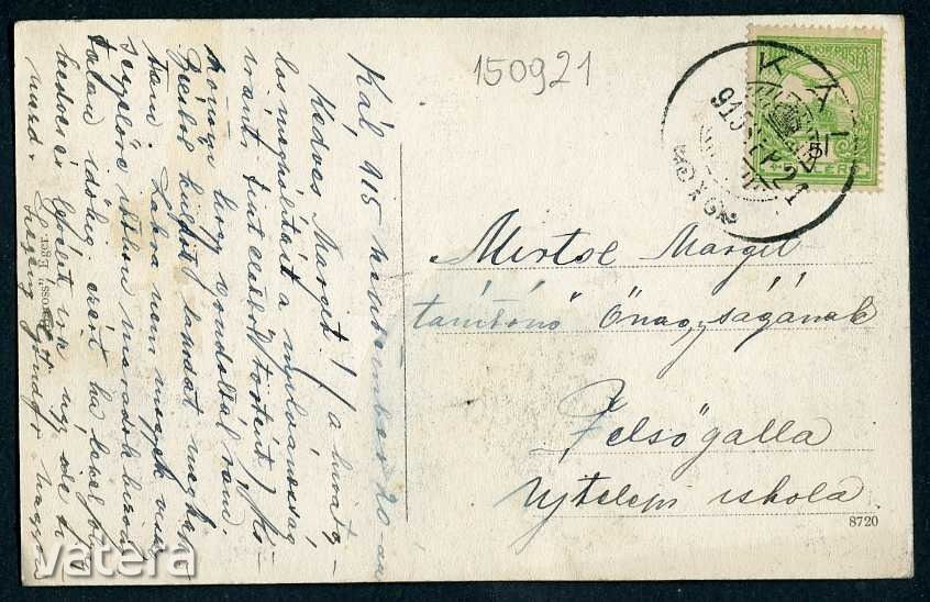 Kál, utcakép. 1915.