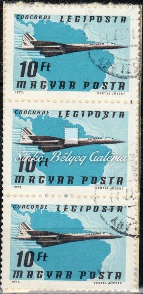 1977. Repülő VIII. Légiposta - L Tévnyomat kivágáson