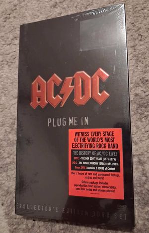 AC/DC-Plug Me In 3DVD BOX