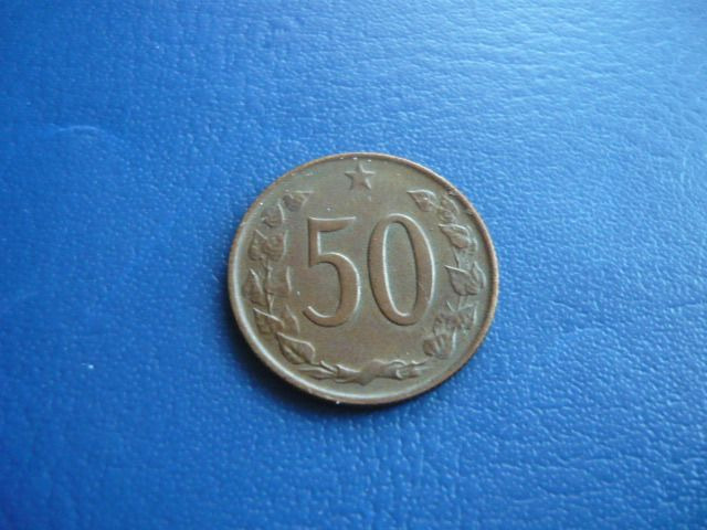 CSEHSZLOVÁKIA 50 HALÉR /HALEROV 1965