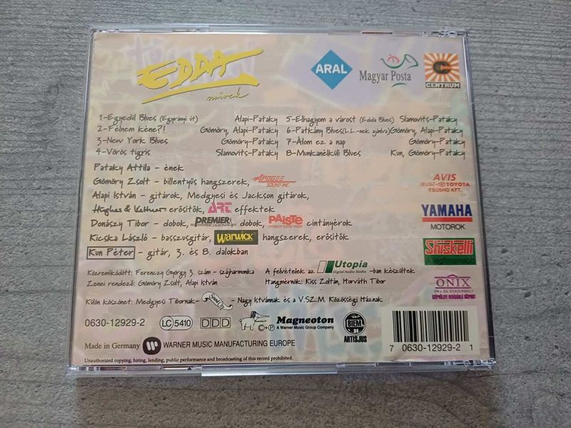 CD Edda Művek - Edda Blues