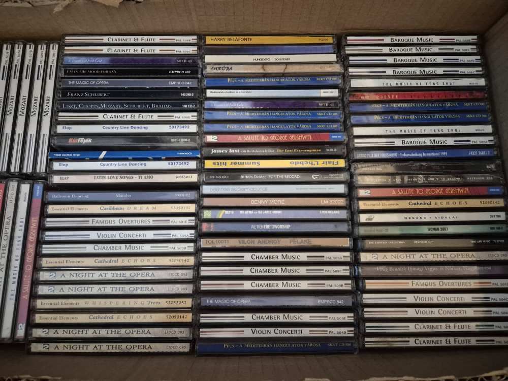 Vegyes cd csomag (120db)