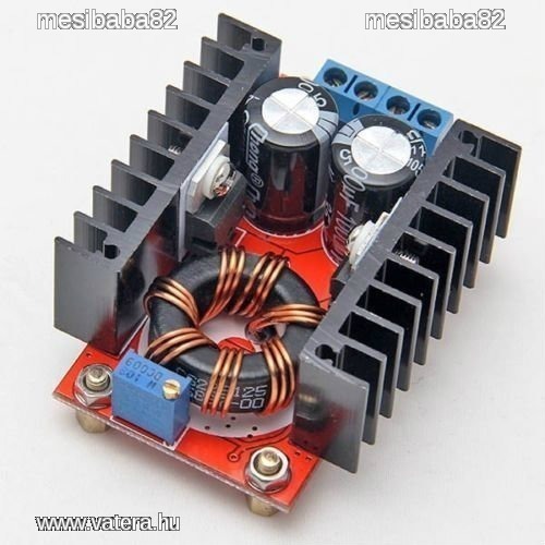 150W DC Step up converter állítható kimenettel