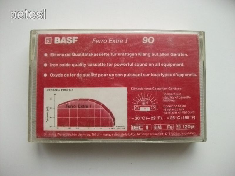 Basf ferro extra I 90 kazetta 2.